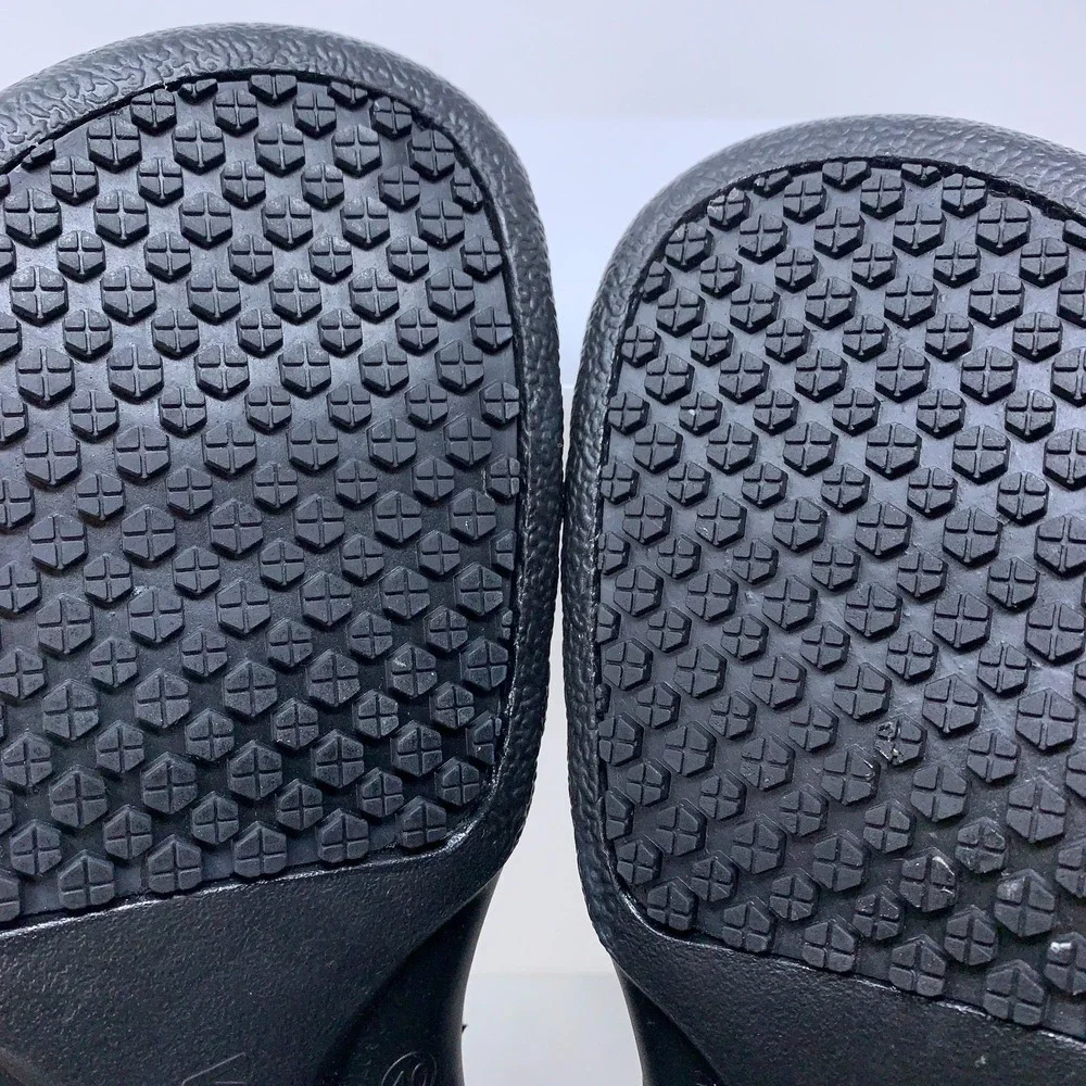 Wako Mens Size 40 Black Waterproof Non-Slip Safety Work Clogs Chef Shoes NWOB